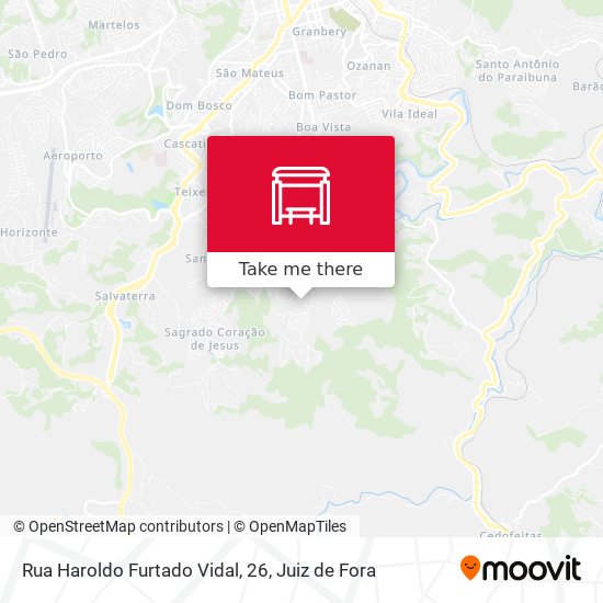 Rua Haroldo Furtado Vidal, 26 map