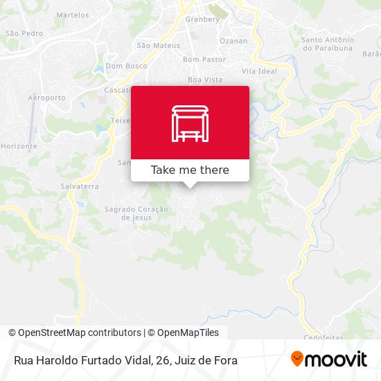Rua Haroldo Furtado Vidal, 26 map