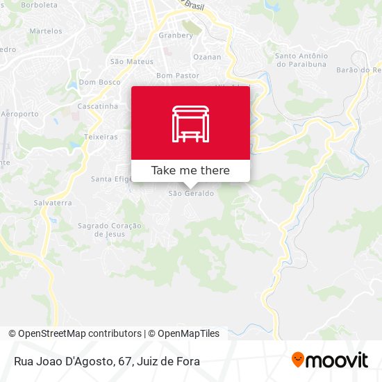 Rua Joao D'Agosto, 67 map