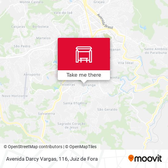 Avenida Darcy Vargas, 116 map