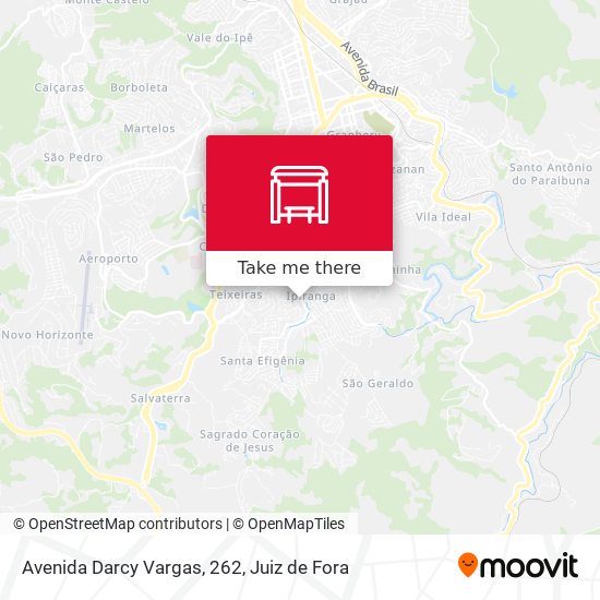 Avenida Darcy Vargas, 262 map