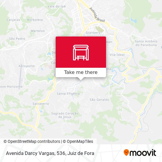Mapa Avenida Darcy Vargas, 536