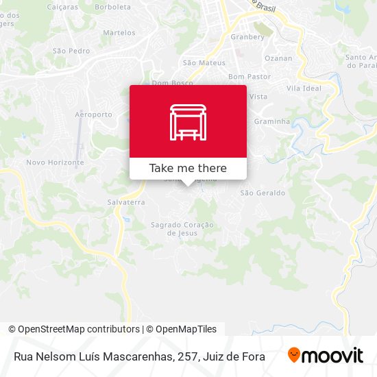 Rua Nelsom Luís Mascarenhas, 257 map
