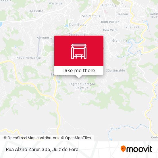 Rua Alziro Zarur, 306 map