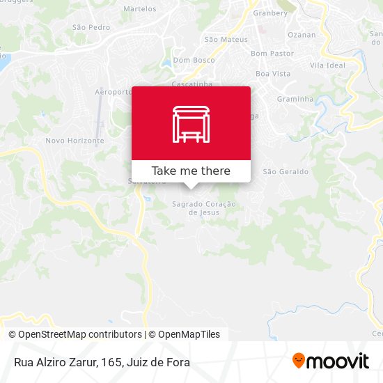 Rua Alziro Zarur, 165 map