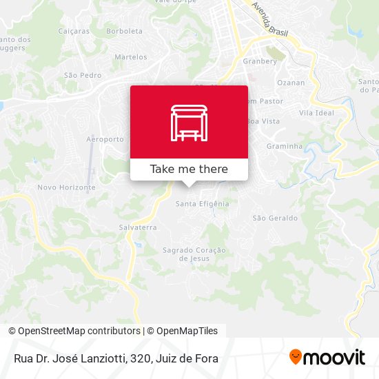 Rua Dr. José Lanziotti, 320 map