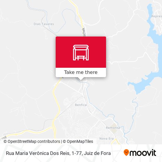 Rua Maria Verônica Dos Reis, 1-77 map