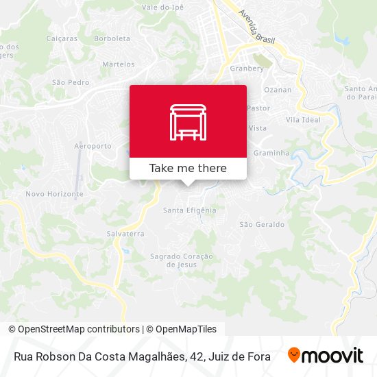 Rua Robson Da Costa Magalhães, 42 map