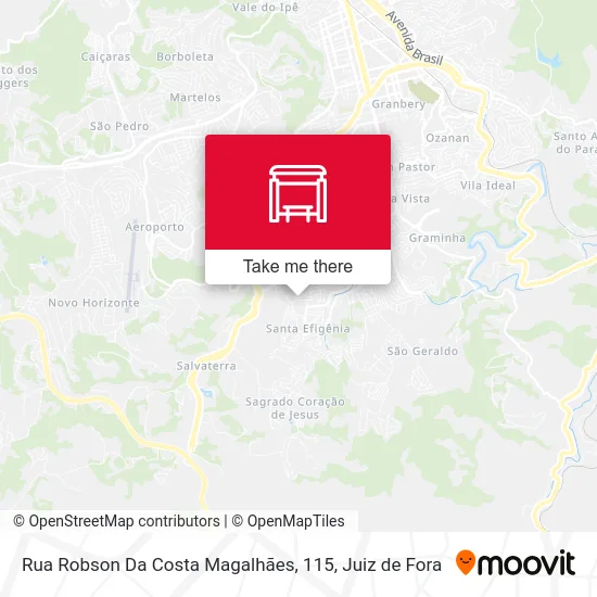 Rua Robson Da Costa Magalhães, 115 map