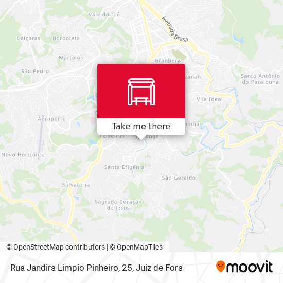 Rua Jandira Limpio Pinheiro, 25 map