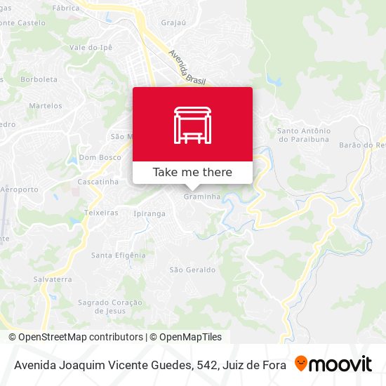 Avenida Joaquim Vicente Guedes, 542 map