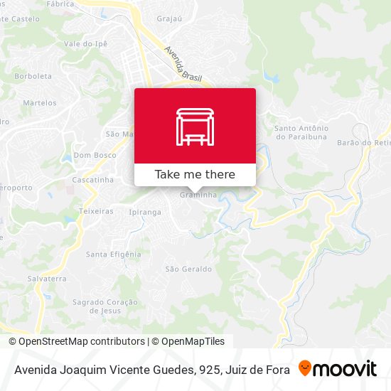 Avenida Joaquim Vicente Guedes, 925 map