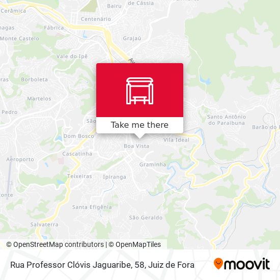 Mapa Rua Professor Clóvis Jaguaribe, 58