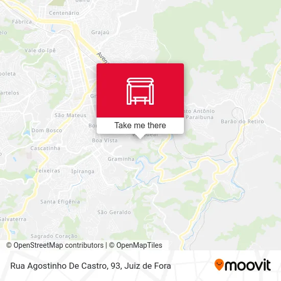 Rua Agostinho De Castro, 93 map