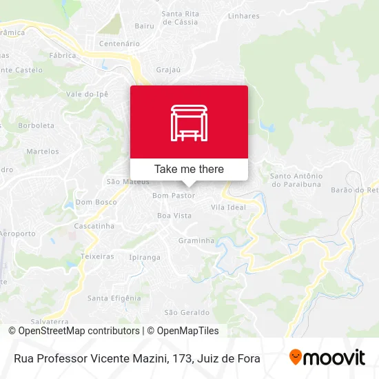 Rua Professor Vicente Mazini, 173 map