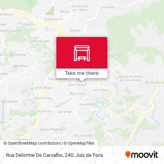 Rua Delorme De Carvalho, 240 map