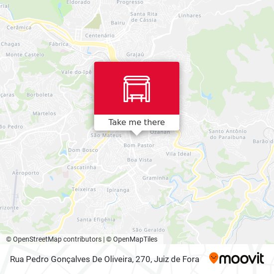 Rua Pedro Gonçalves De Oliveira, 270 map