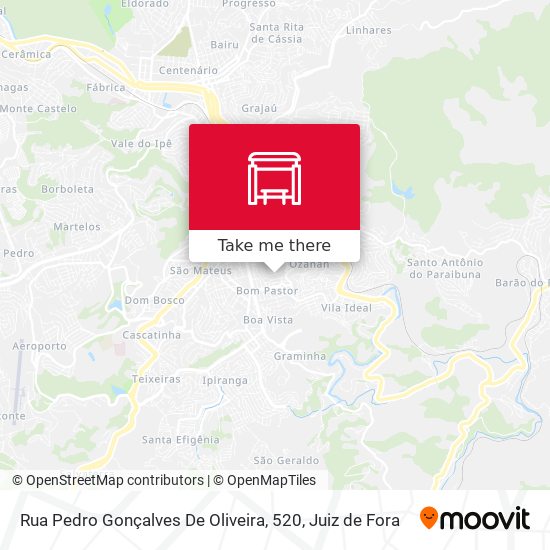 Rua Pedro Gonçalves De Oliveira, 520 map