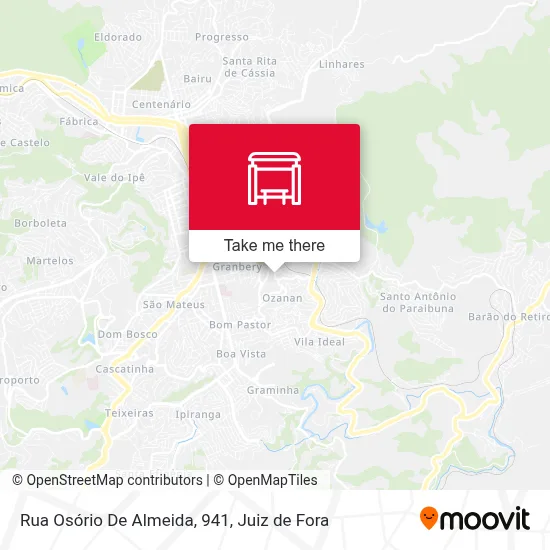 Rua Osório De Almeida, 941 map