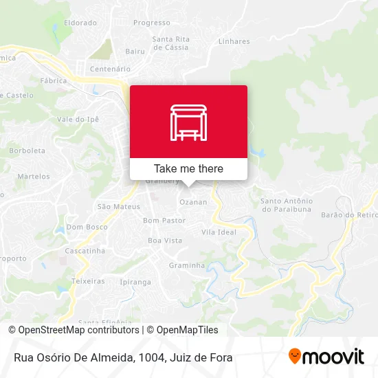 Rua Osório De Almeida, 1004 map