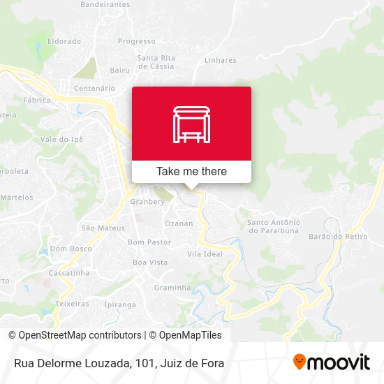 Rua Delorme Louzada, 101 map