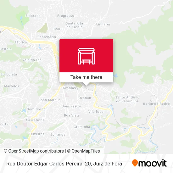 Rua Doutor Edgar Carlos Pereira, 20 map