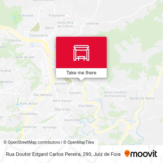 Rua Doutor Edgard Carlos Pereira, 290 map