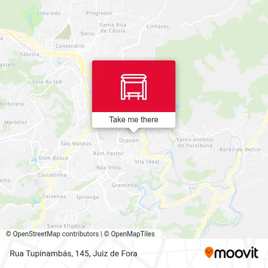Rua Tupinambás, 145 map