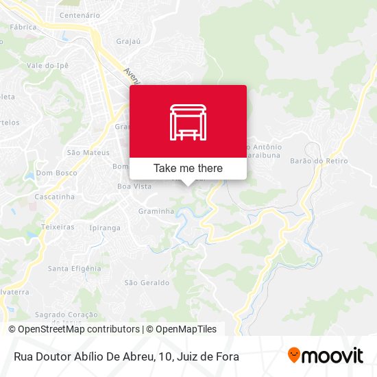 Rua Doutor Abílio De Abreu, 10 map