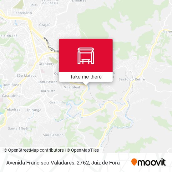 Avenida Francisco Valadares, 2762 map
