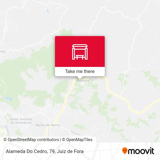 Alameda Do Cedro, 79 map