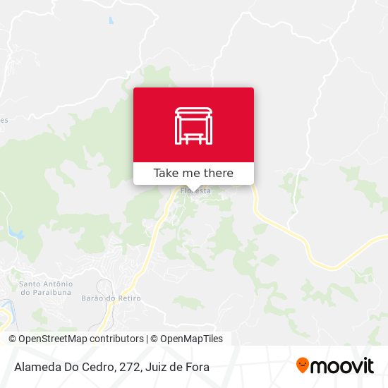 Alameda Do Cedro, 272 map