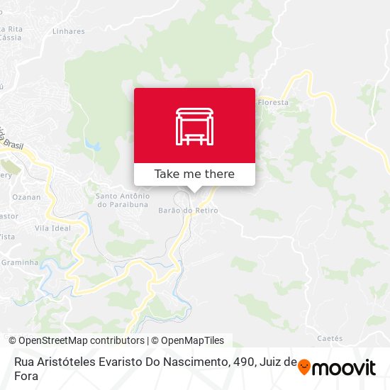 Rua Aristóteles Evaristo Do Nascimento, 490 map