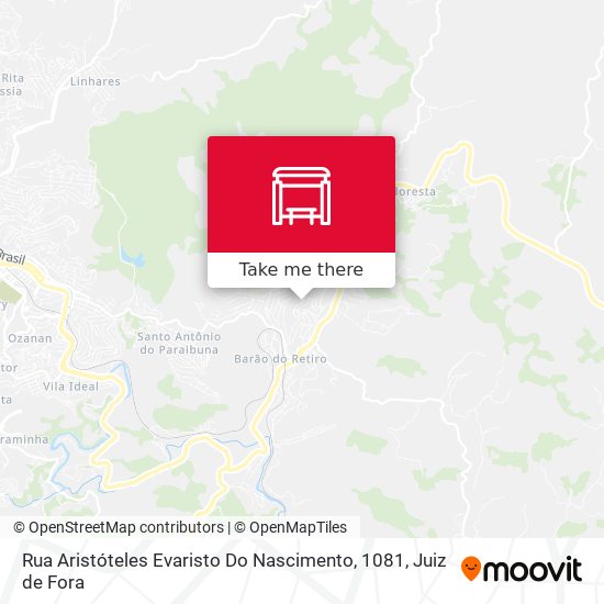 Rua Aristóteles Evaristo Do Nascimento, 1081 map