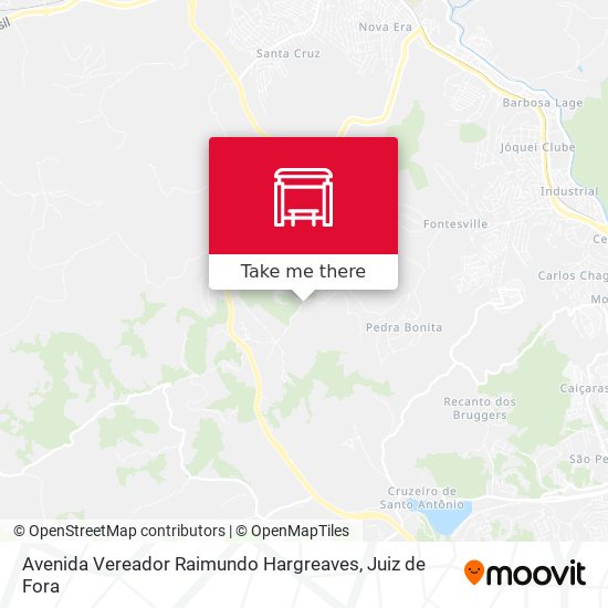 Avenida Vereador Raimundo Hargreaves map