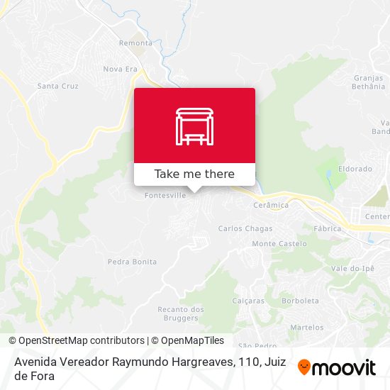 Avenida Vereador Raymundo Hargreaves, 110 map