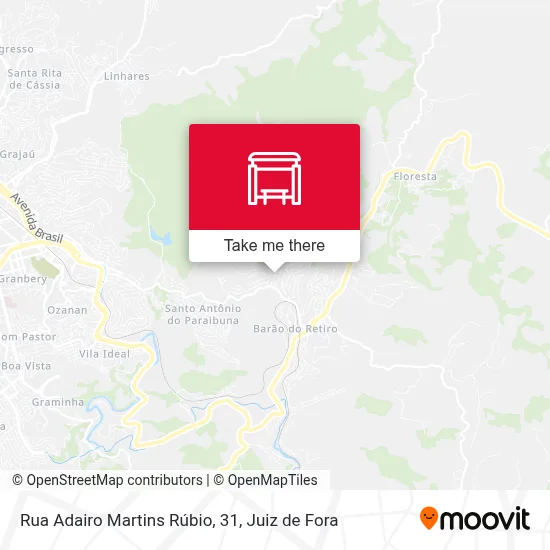 Rua Adairo Martins Rúbio, 31 map