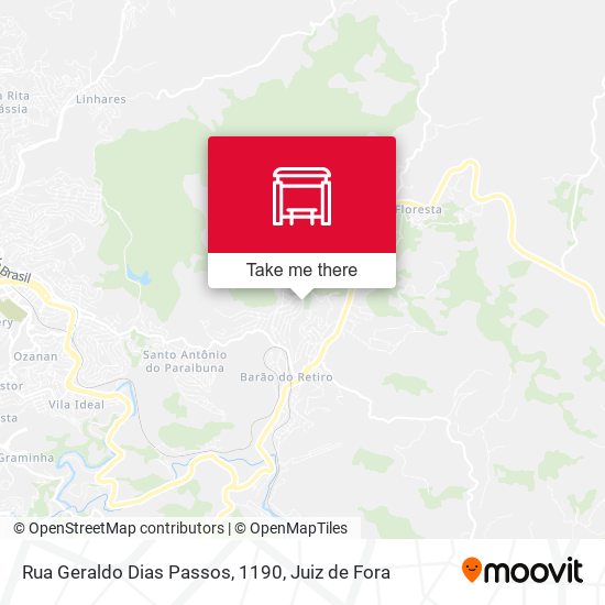 Rua Geraldo Dias Passos, 1190 map