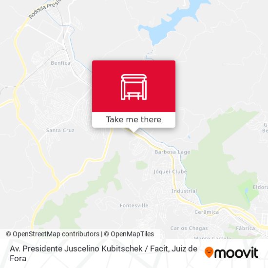 Mapa Av. Presidente Juscelino Kubitschek / Facit