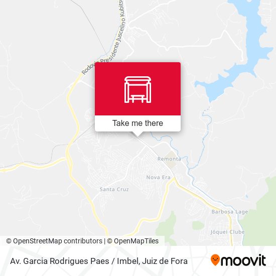 Av. Garcia Rodrigues Paes / Imbel map