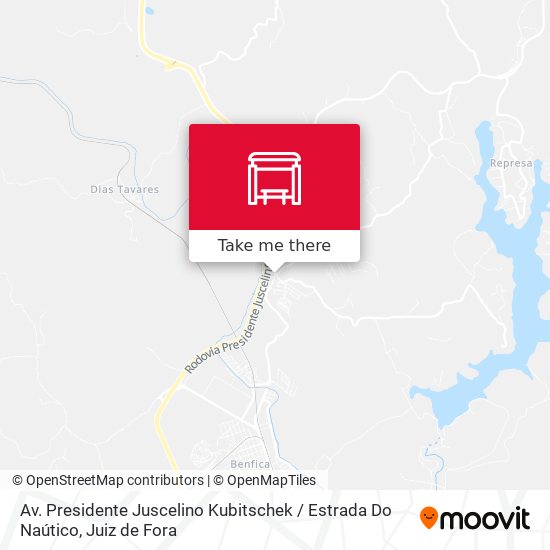 Av. Presidente Juscelino Kubitschek / Estrada Do Naútico map