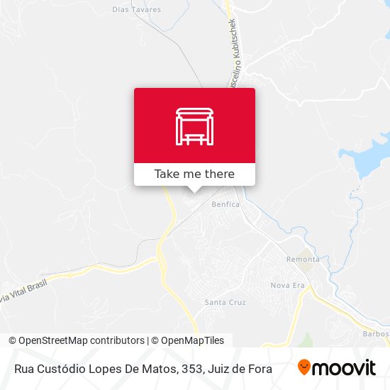 Rua Custódio Lopes De Matos, 353 map