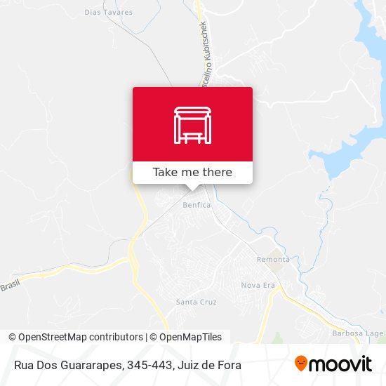 Rua Dos Guararapes, 345-443 map