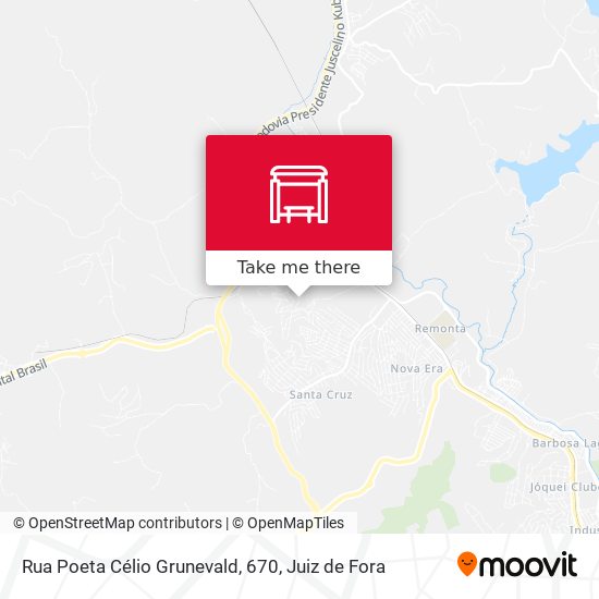 Rua Poeta Célio Grunevald, 670 map