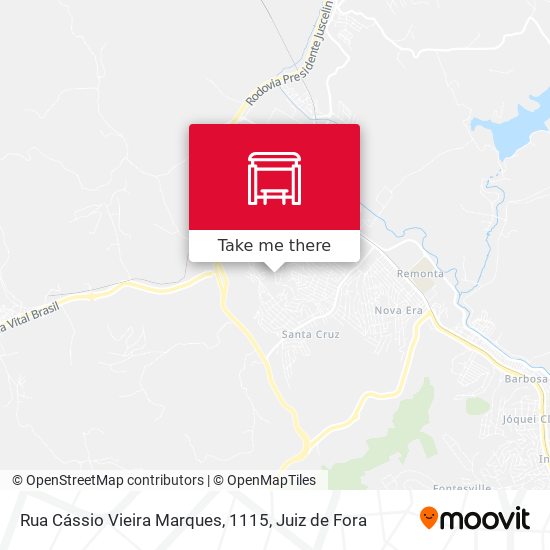 Rua Cássio Vieira Marques, 1115 map