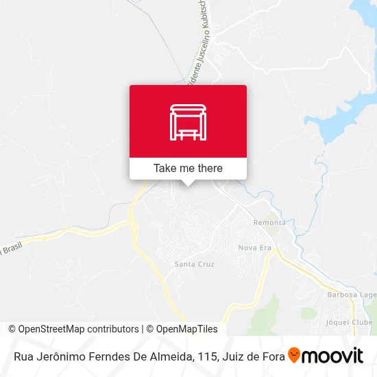 Rua Jerônimo Ferndes De Almeida, 115 map