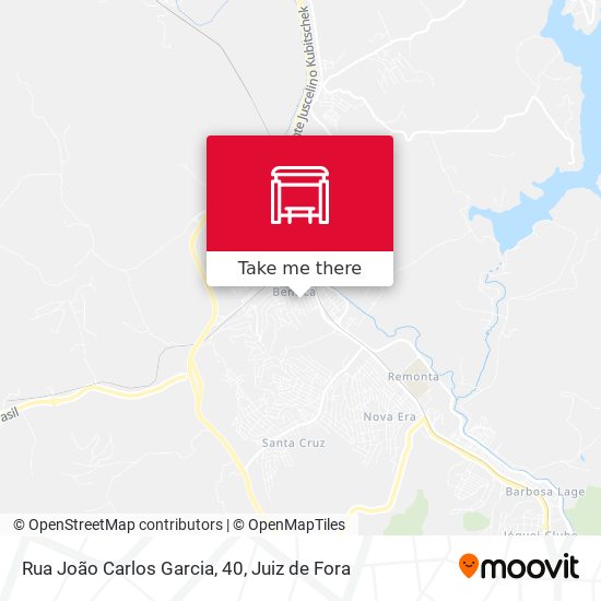 Mapa Rua João Carlos Garcia, 40