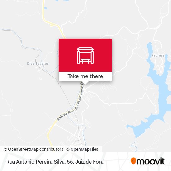 Rua Antônio Pereira Silva, 56 map