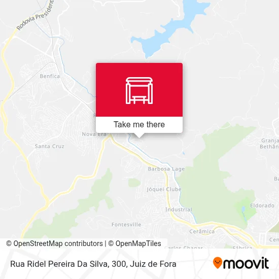 Rua Ridel Pereira Da Silva, 300 map