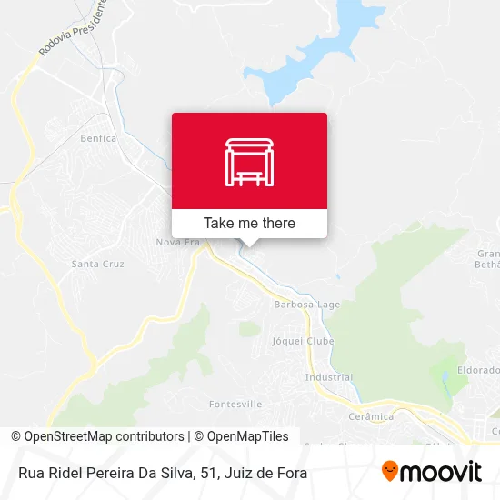 Rua Ridel Pereira Da Silva, 51 map